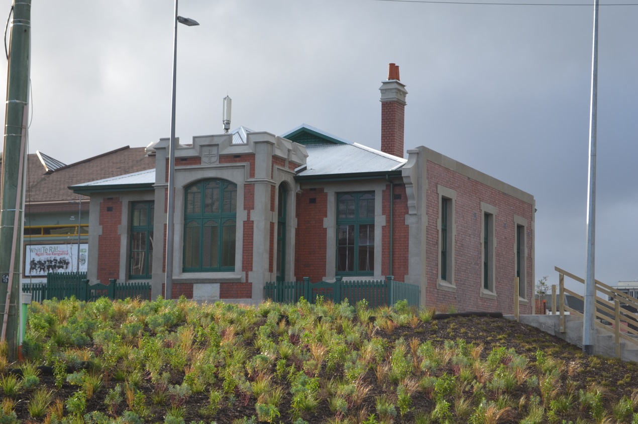 Former Home of Compassion Creche in its new location and after restoration (Image: Charles Collins - 2015)