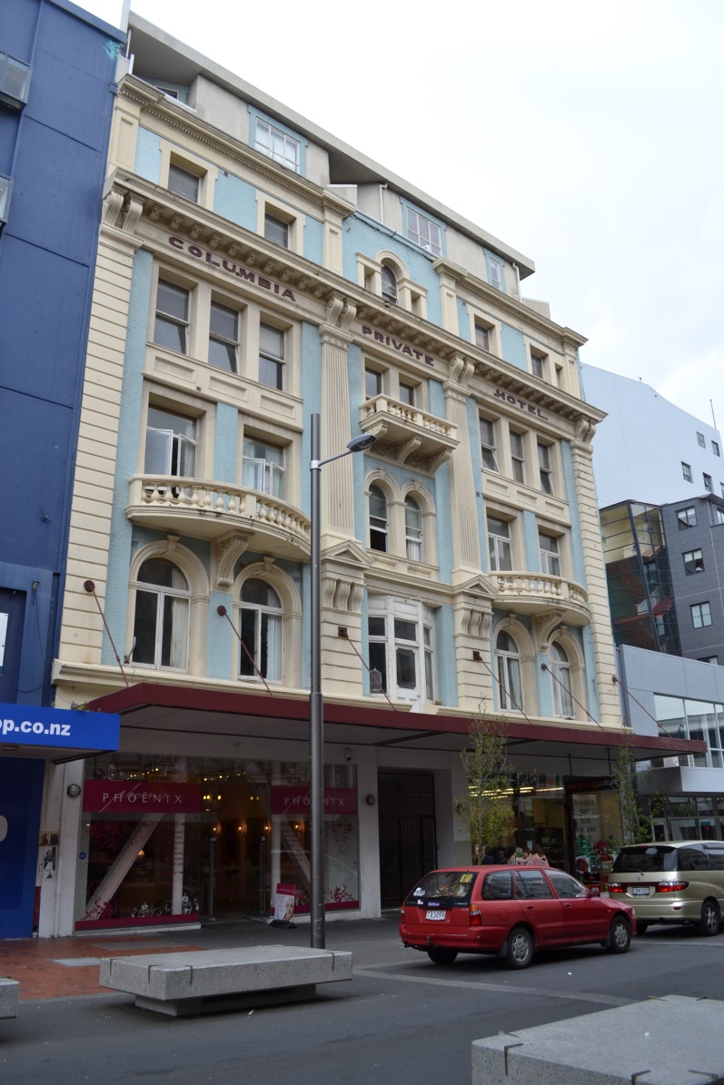 Columbia Private Hotel - Wellington Heritage - Absolutely Positively  Wellington City Council Me Heke Ki Poneke