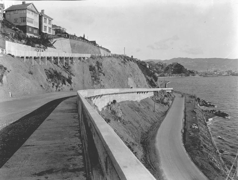 Carlton Gore Road c.1925 - 26. Image: Wellington City Archives reference 00117_0_26