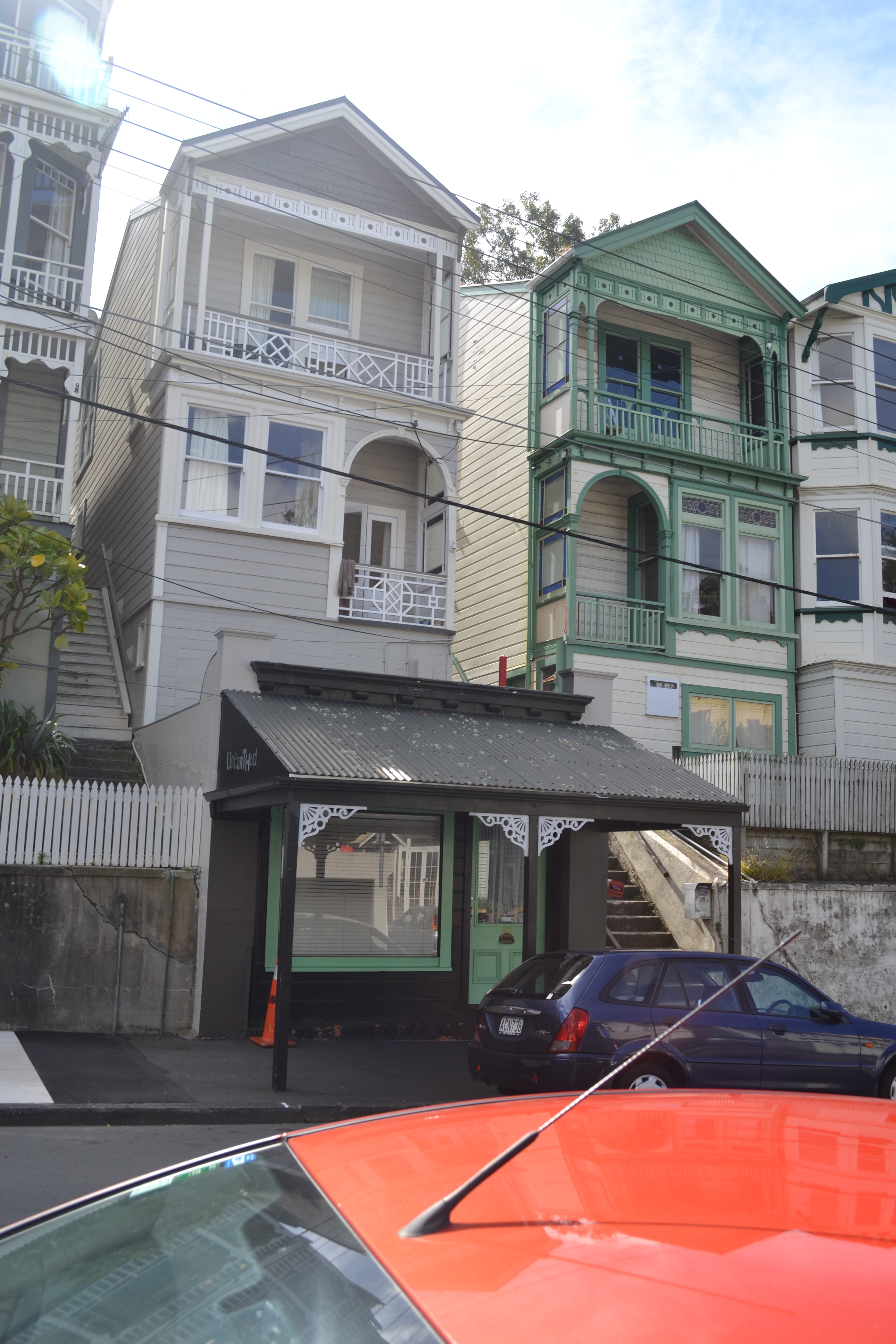 300 & 302 Tinakori Road (constructed 1902). Image: WCC, 2015