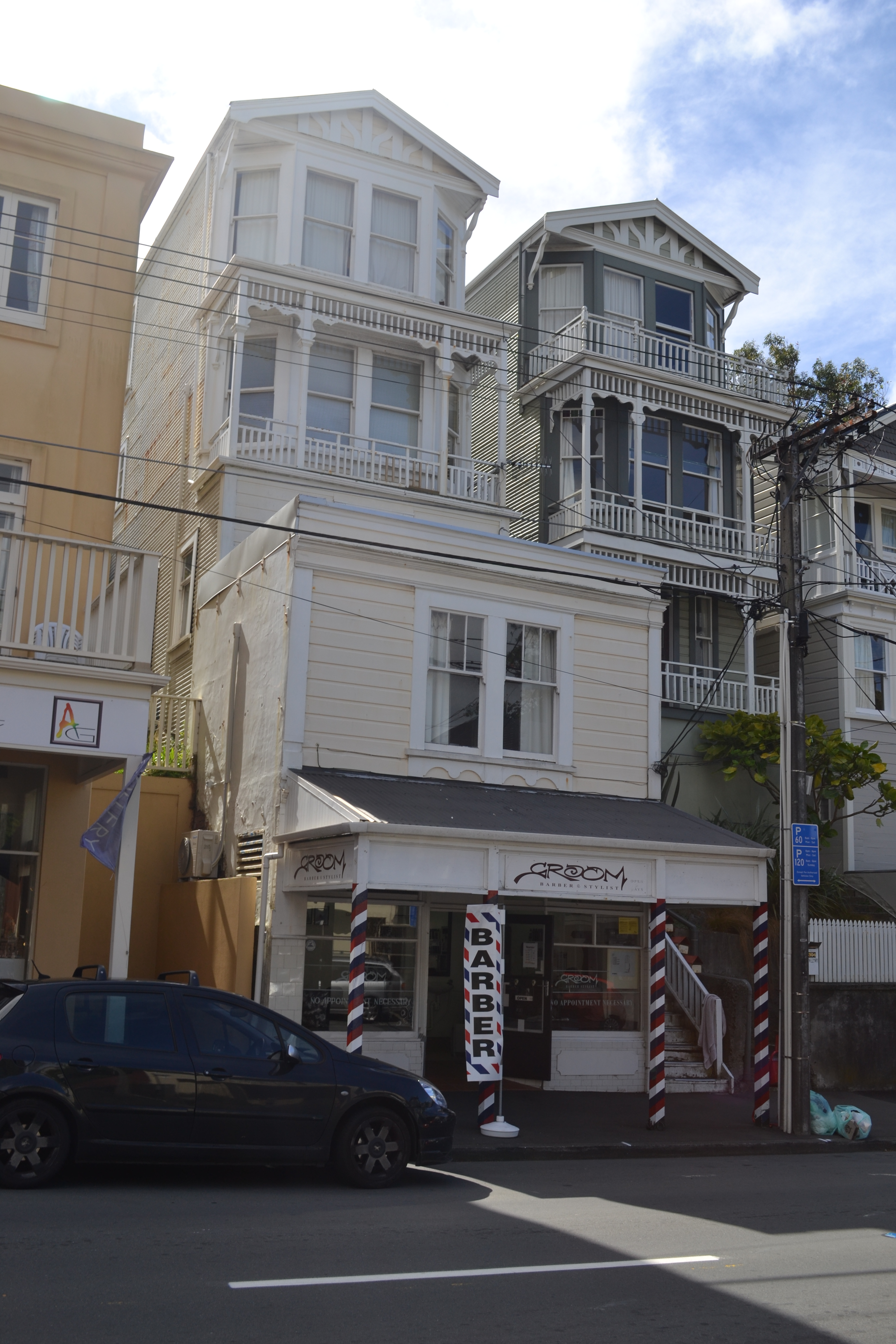 304 & 306 Tinakori Road (constructed 1902). Image: WCC, 2015