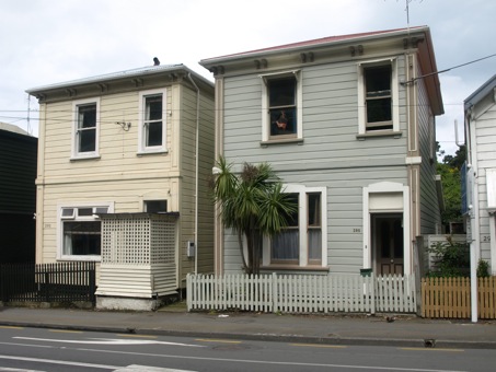 293 to 295 Tinakori Road (constructed c.1894). Image: WCC, 2015