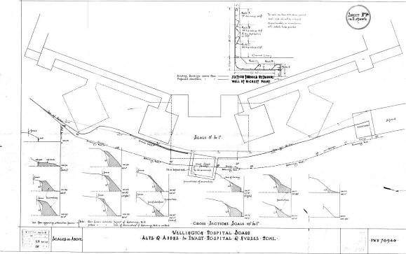1929 Plans for Additions and alterations to the Ewart Hospital and Nurses Home (WCC Archives reference 00056: 98: B9075)