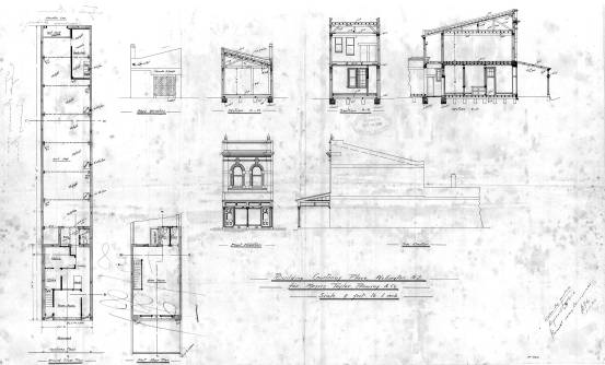 1909, original building construction (WCC Archives reference 00053: 154: 8501) 