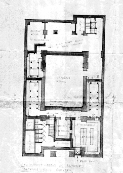 The basement was fitted out as an air raid shelter in 1943.(WCC Archives reference 00056:281:B22588)