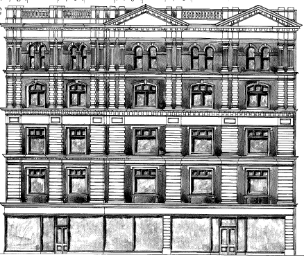 Plans for original building on corner of Cuba and Manners Street, 1907 (WCC Archives reference 00053:141:7851)