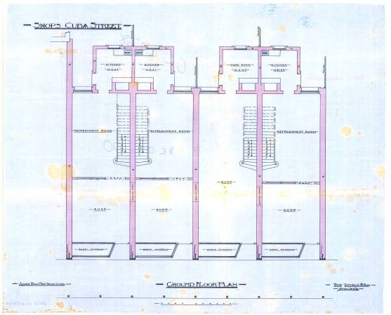 The ground floor plan of the building, as designed by Thomas Turnbull and Son in 1900 (WC Archives 00053:65:4038)