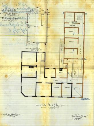Plans for Additions to the Thistle Inn – Turnbull (WCA 00053: 26: 1531: 003)