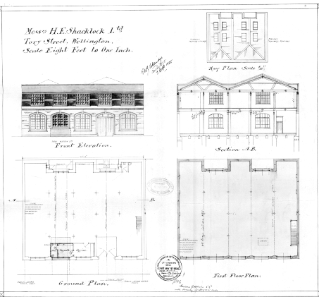 1925 - Additional storey (WCC archives reference 00056:4:B326)