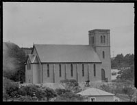 All Saints’, Ngaio, date unknown but taken prior to addition of the north and south aisles in 1963. Image: Sir George Grey Special Collections, Auckland Libraries, 4-6465
