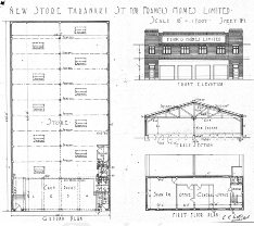 ‘208-212 Taranaki Street, warehouse,’ 22 May 1929, 00056:76:B7365, WCC Archives.