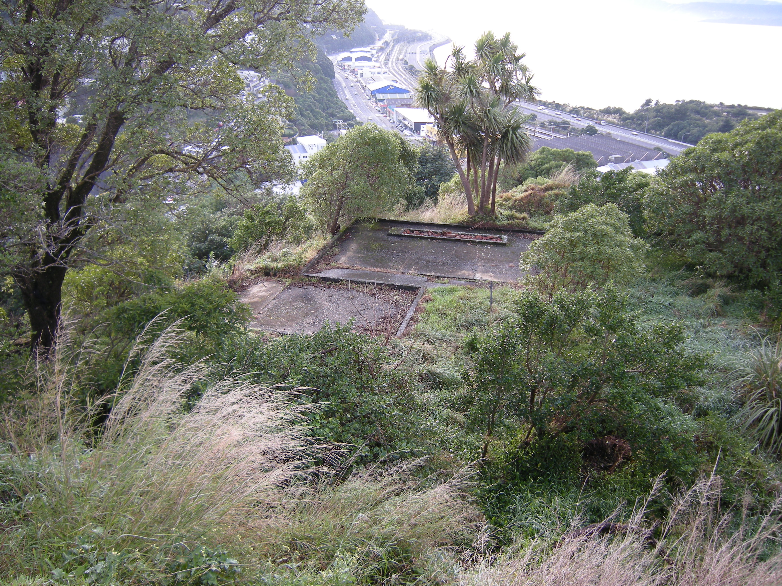 Site of former barracks / cottage. Image: WCC, 2012