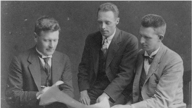 Hugh Grierson, Keith Draffin and Kenneth Aimer. Image: Auckland War Memorial Museum Tāmaki Paenga Hira