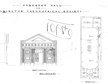 ‘19 Marion Street, hall,’ 11 January 1918, 00053:193:10640:002, Wellington City Archives.